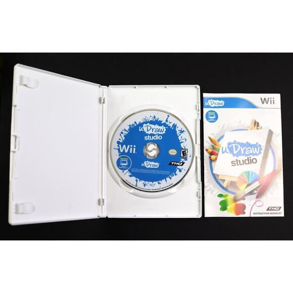 U Draw Wii Nintendo Studio Complete Game Only Tested Works - Picture 4 of 4
